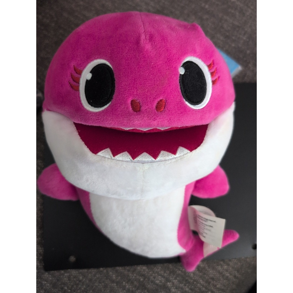 Pinkfong Baby Shark Mommy Shark Official Song Puppet Tempo Control Plush Toy